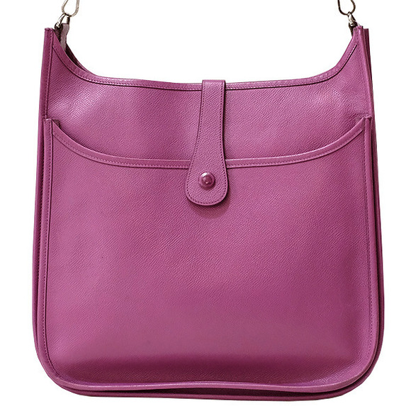 Hermes Evelyn bag Vaux Epson Cyclamen - Picture 2 of 10